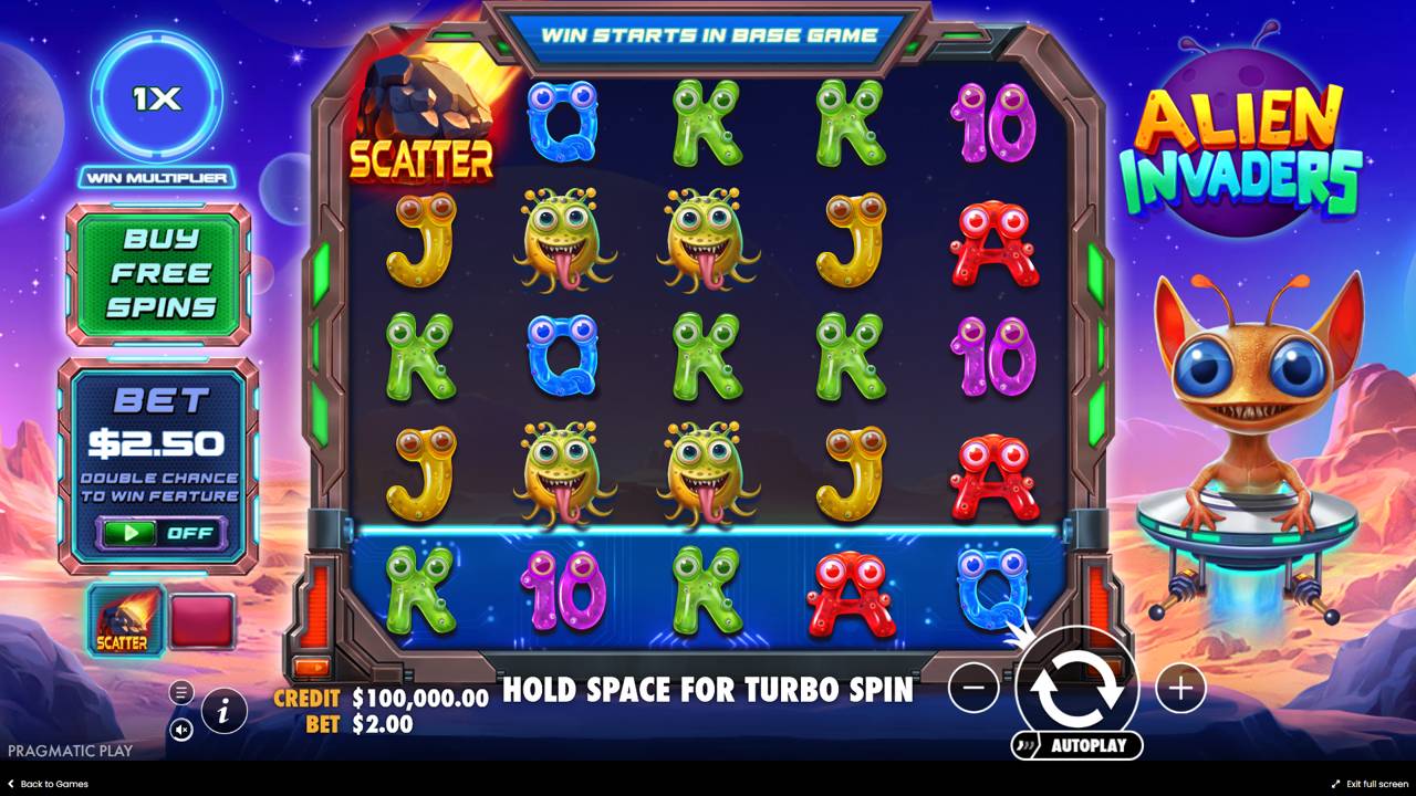 Alien Invaders (Pragmatic Play) Image 2